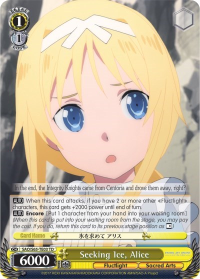 Seeking Ice, Alice