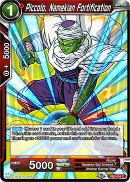 Piccolo, Namekian Fortification #DB2-004 — Draft Box 05 - Divine Multiverse