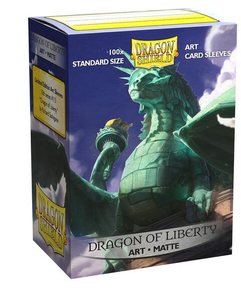 Dragon Shield Limited Edition Matte Art Sleeves - Dragon of Liberty (100- Pack) - Dragon Shield Card Sleeves - Card Sleeves - TCGplayer.com Dragon Shield Limited Edition Matte Art Sleeves - Dragon of Liberty (100- Pack) - Dragon Shield Card Sleeves - Card Sleeves - TCGplayer.com