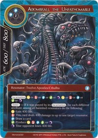 Adombrali, the Unfathomable