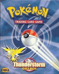 Pokemon TCG: Thunderstorm Gift Box from Miscellaneous Cards & Products Pokemon card image