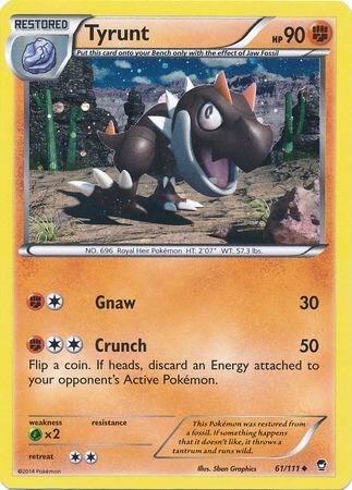 Tyrunt - 61/111 (Cosmos Holo) 061/111 from Miscellaneous Cards & Products