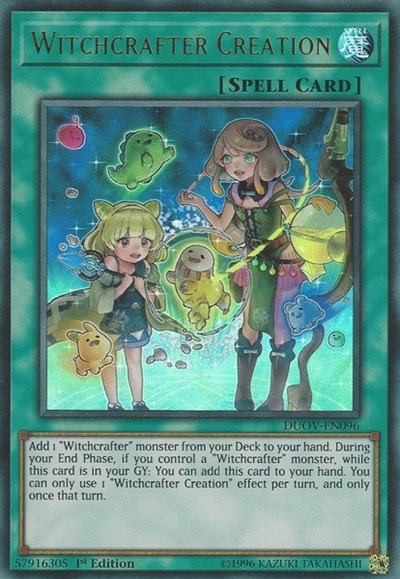 Witchcrafter Creation