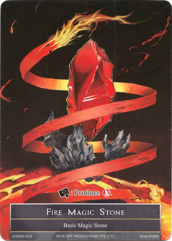 Fire Magic Stone - AO2MS-003