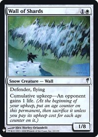 Wall of Shards (The List Reprints)