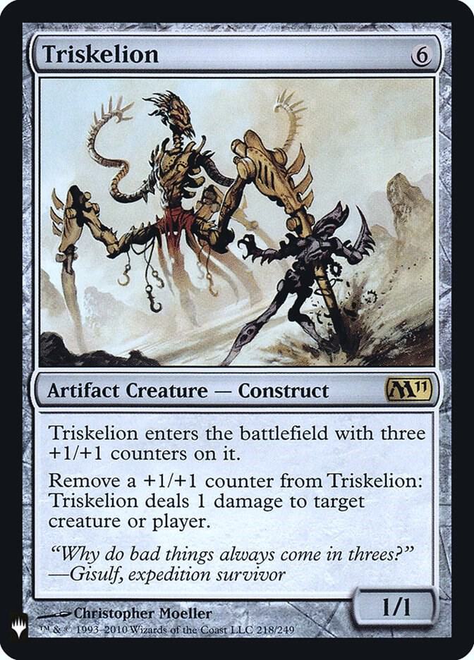 Triskelion #M11-218 — The List
