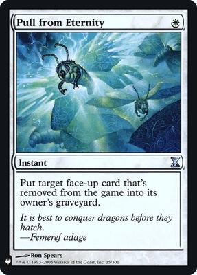 Pull from Eternity #35 – The List Reprints (Uncommon)