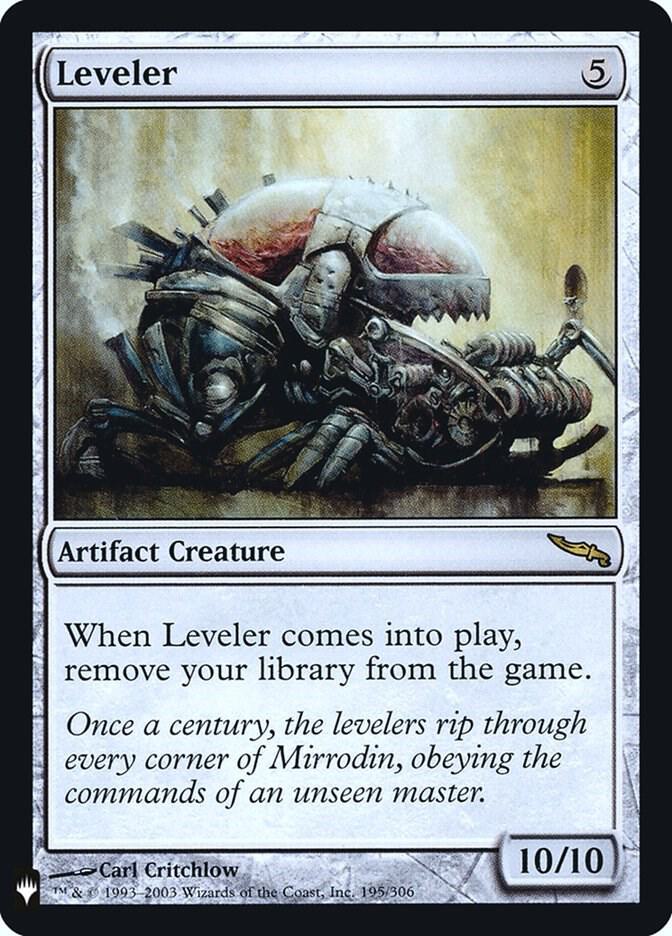 Leveler - The List Reprints - Magic: The Gathering