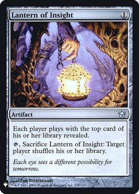 Lantern of Insight #135 – The List Reprints (Uncommon)