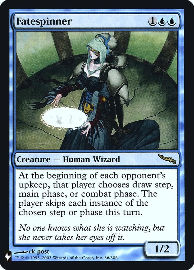 Fatespinner #MRD-36 — The List