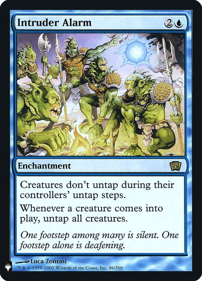 Intruder Alarm - The List Reprints - Magic: The Gathering