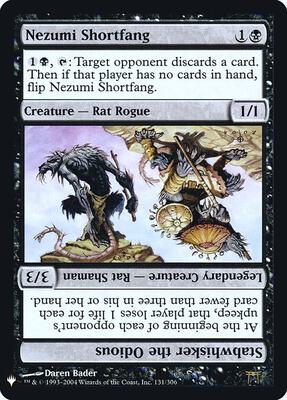Nezumi Shortfang // Stabwhisker the Odious #131 – The List Reprints (Rare)