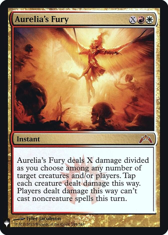 Aurelia's Fury #GTC-144 — The List