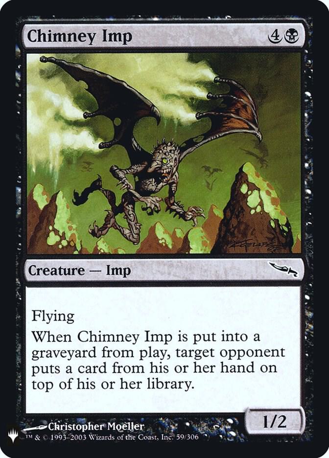 Chimney Imp #MRD-59 — The List
