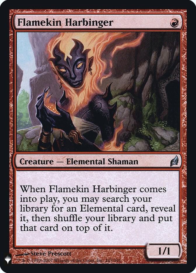 Flamekin Harbinger #LRW-167 — The List