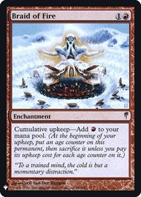 Braid of Fire (The List Reprints)