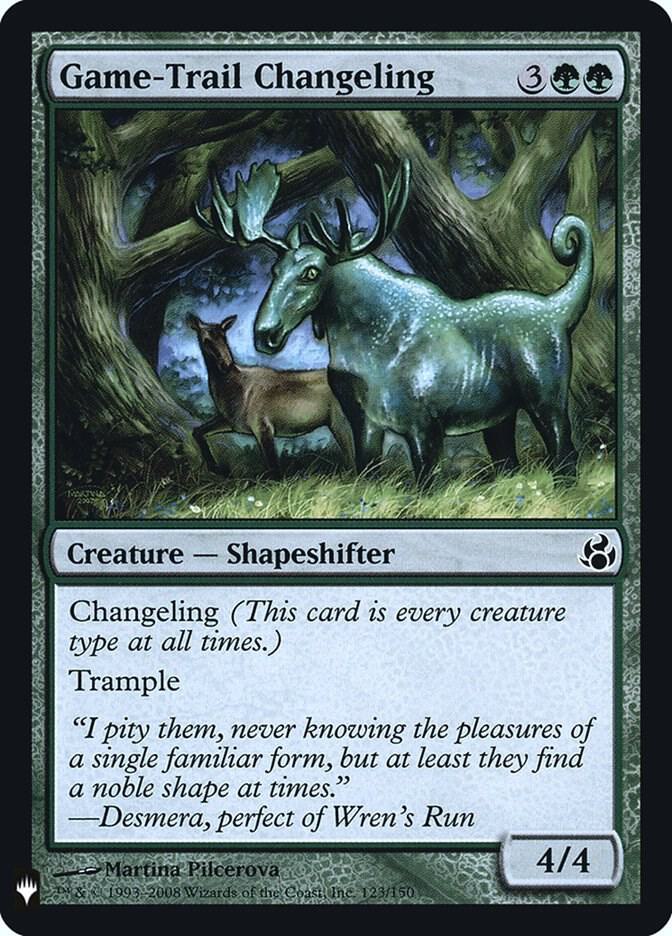 Game-Trail Changeling #MOR-123 — The List