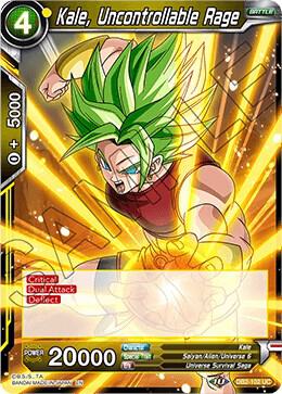 Kale, Uncontrollable Rage #DB2-102 — Draft Box 05 - Divine Multiverse