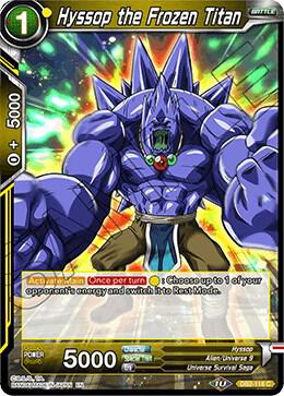 Hyssop the Frozen Titan #DB2-118 — Draft Box 05 - Divine Multiverse