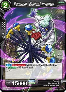 Paparoni, Brilliant Inventor #DB2-139 — Draft Box 05 - Divine Multiverse