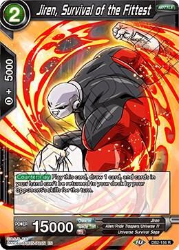 Jiren, Survival of the Fittest - Draft Box 05 - Divine Multiverse - Dragon  Ball Super: Masters