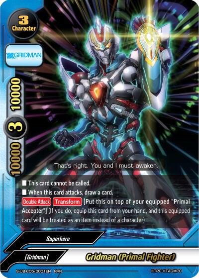 Gridman (Primal Fighter) - SSSS.GRIDMAN - Future Card BuddyFight
