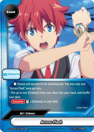 Access Flash - SSSS.GRIDMAN - Future Card BuddyFight - TCGplayer.com