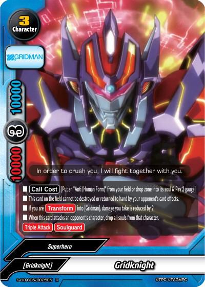 Gridknight - SSSS.GRIDMAN - Future Card BuddyFight - TCGplayer.com