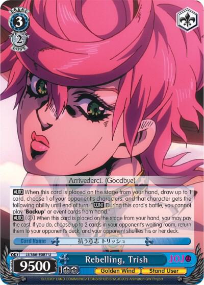 Rebelling, Trish