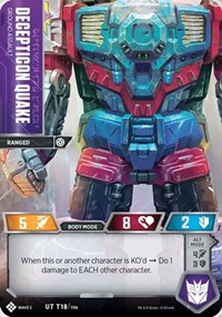 Decepticon Quake - Ground Assault