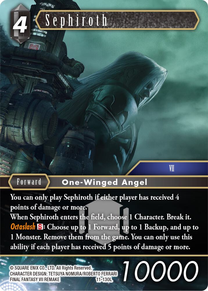 Sephiroth - 11-130L - Opus XI - Final Fantasy TCG - TCGplayer.com