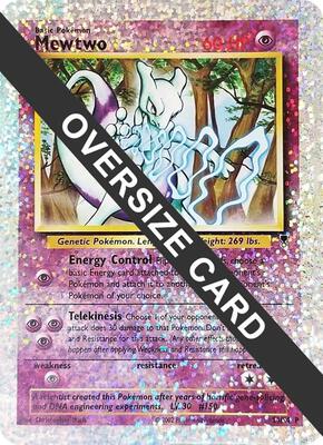 Mewtwo - S4/S4 (Box Topper) — chase card of Jumbo Cards
