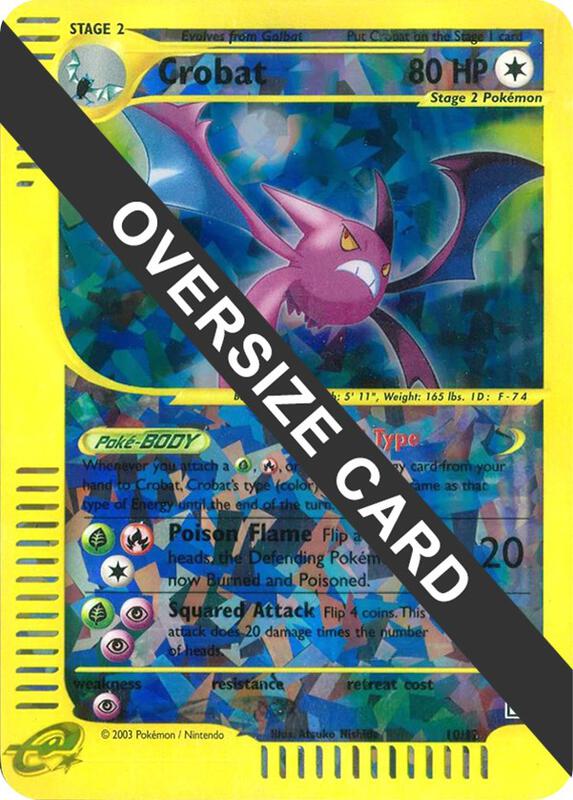 Crobat - 10/12 (Box Topper) 010/012 from Jumbo Cards