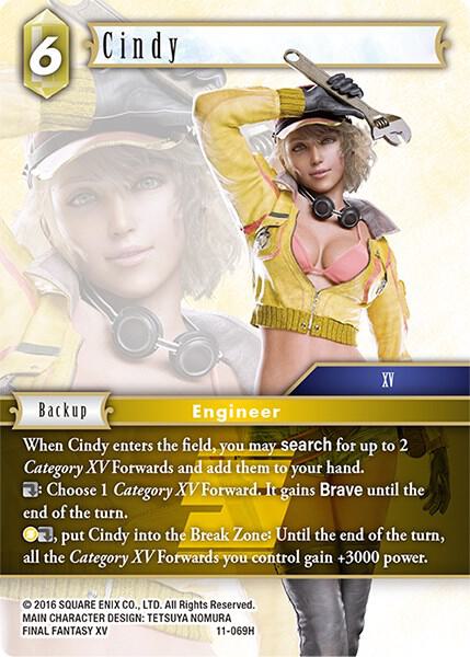 Cindy - Opus XI - Final Fantasy TCG - TCGplayer.com