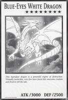遊戯王OCG デュエルモンスターズ BLAUAUGIGER W. DRACHE Blue-Eyes White Dragon (Oversized) - Duel Overload - YuGiOh