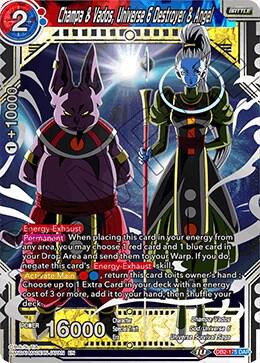 Champa & Vados, Universe 6 Destroyer & Angel - Draft Box 05