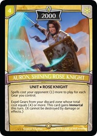 Auron, Shining Rose Knight