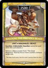 Bagoom, the Friendly Beast