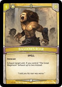Bagoom's Roar