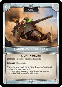 Carriermecha: Kyari