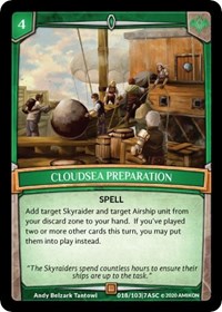Cloudsea Preparation