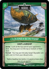 Cloudsea Scoutship
