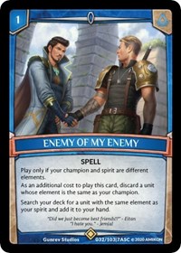 Enemy of my Enemy