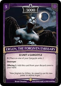 Ergon, the Forgiven Emissary