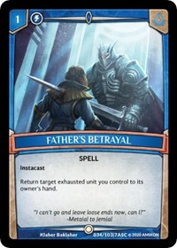 Father's Betrayal
