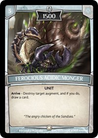 Ferocious Acidic Monger