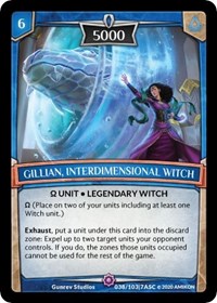 Gillian, Interdimensional Witch