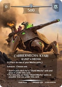 Carriermecha: Kyari (Serial Numbered)