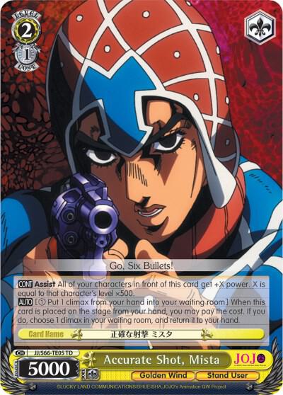 Accurate Shot, Mista