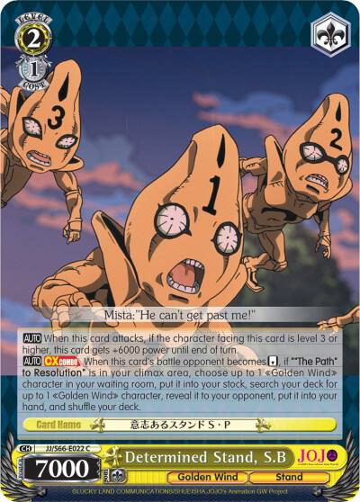 Determined Stand, S.B - JoJo's Bizarre Adventure: Golden Wind